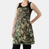 Digital Woodland Military Camouflage Pattern エプロン (インサイチュ)