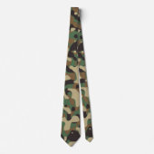 Digital Woodland Military Camouflage Pattern ネクタイ (正面)