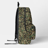 Digital Woodland Military Camouflage Pattern プリントバックパック (左)