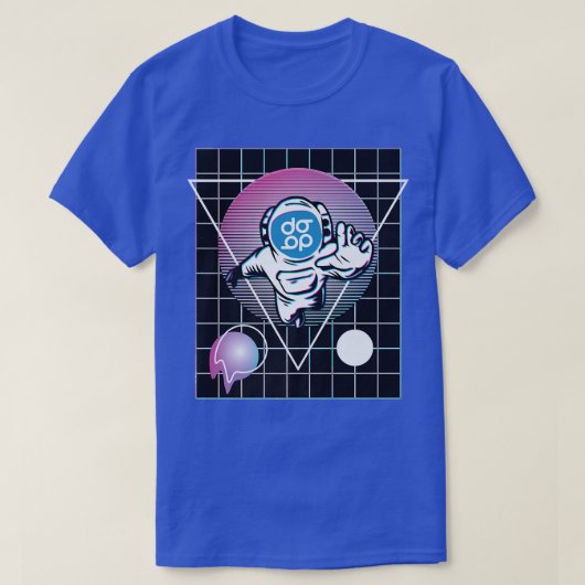 DigitalBits Astronaut Tシャツ (デザイン正面)