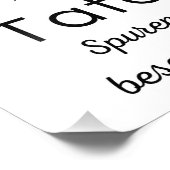 Digitales WC Poster Toilette Gästeklo Lustig, Bade フォトプリント (角)