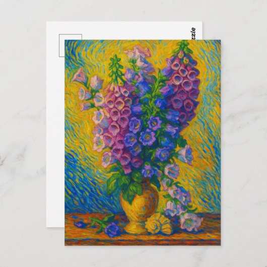 Digitalis Postcard ポストカード (正面/裏面)