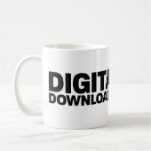 DigitallyDownloaded.net マグカップ (左)
