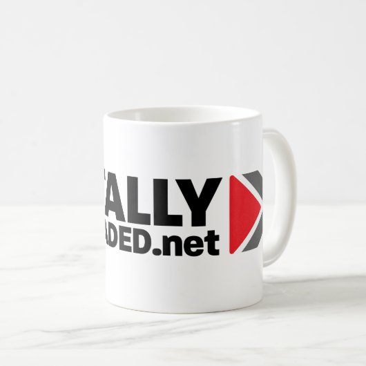 DigitallyDownloaded.net Coffee Mug コーヒーマグカップ (正面右)