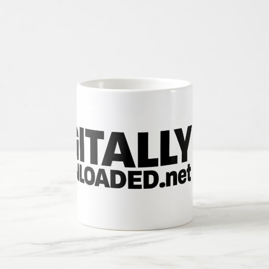 DigitallyDownloaded.net Coffee Mug コーヒーマグカップ (中央)