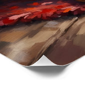 Dignified Rottweiler Dog Christmas Lantern ポスター (コーナー)