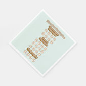 Digraphs, Trigraphs 学's English Phonics スタンダードランチョンナプキン (角)