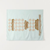 Digraphs, Trigraphs 学's English Phonics タペストリー (正面(横))