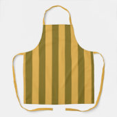 Dijon and Zest Striped Pattern エプロン (正面)