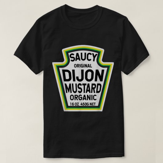Dijon Mustard Easy Halloween Costume Matching Grou Tシャツ (デザイン正面)