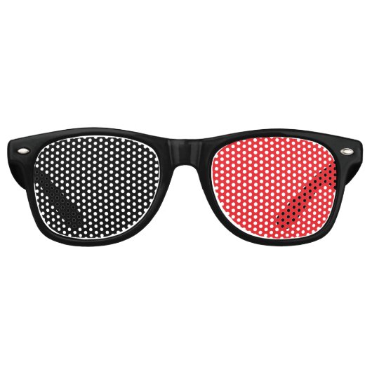 Dijumivision Party Shades. レトロサングラス (正面)