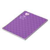 DIL素晴らし義理の娘パープルとピンクZ602D ノートパッド (回転)