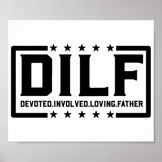 DILFパパは愛情のある父の父を献身的に ポスター (正面)