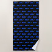 "DILF" Beach Towel ビーチタオル (正面)