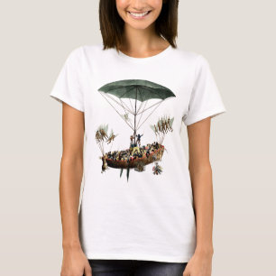 Diligenzaおよび飛んでいるな創造物 Tシャツ