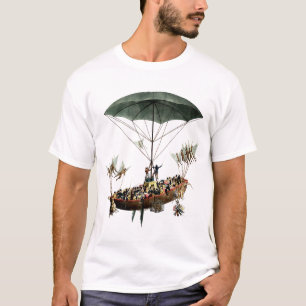 Diligenzaおよび飛んでいるな創造物 Tシャツ