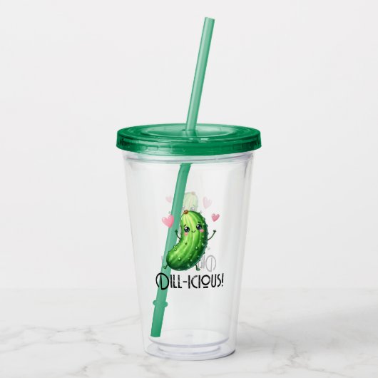 Dill-icous アクリルタンブラー (裏面)