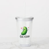 Dill-icous アクリルタンブラー (正面)