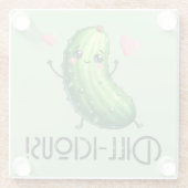 Dill-icous ガラスコースター (裏面)