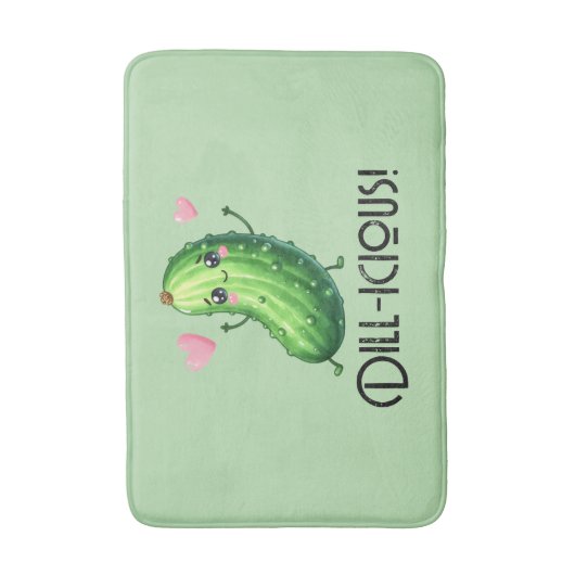 Dill-icous バスマット (正面縦)