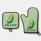 Dill-icous 鍋つかみ&鍋敷きセット (正面)