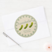 Dill Picklesラベル ラウンドシール (封筒)
