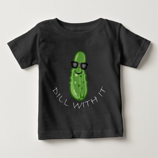 Dill With Itデザイン-ベビー素晴らしジャージーTシャツ ベビーTシャツ (正面)