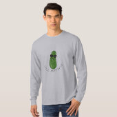 Dill With Itデザイン – 基本長袖Tシャツ Tシャツ (正面フル)