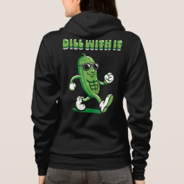 Dill With It Pickle Punフロント&バック パーカ