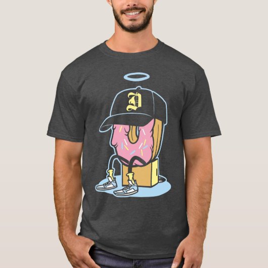 Dillaドーナツ ギフト tシャツ (正面)
