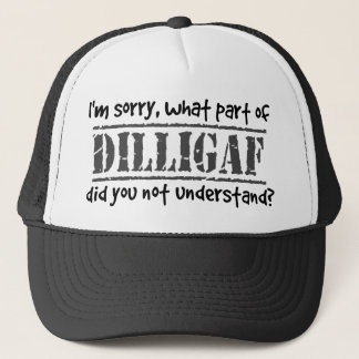 DILLIGAFのどんな部分を理解しませんでしたか。 キャップ
