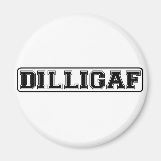 DILLIGAF -おもしろい失礼な「私はAのように見え与える」 マグネット