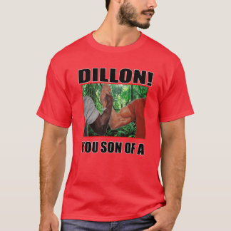 dillon you son of a arnold schwarzenegger predator tシャツ