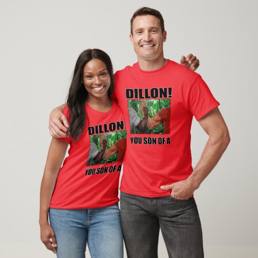dillon you son of a arnold schwarzenegger predator tシャツ (ユニセックス)