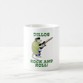 Dillosのロックンロール コーヒーマグカップ (中央)