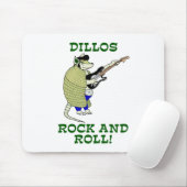 Dillosのロックンロール マウスパッド (マウス)