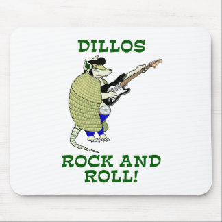 Dillosのロックンロール マウスパッド