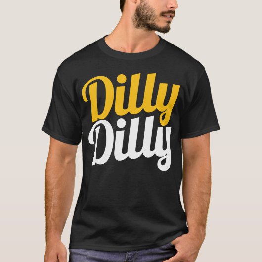 DillyのDillyのワイシャツ- DillyのDillyのTシャツ Tシャツ (正面)