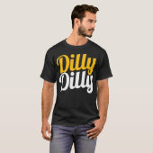 DillyのDillyのワイシャツ- DillyのDillyのTシャツ Tシャツ (正面フル)