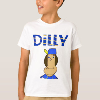 Dilly キッズ オールインワン Tシャツ ホワイト