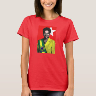Dilma Presidente 2014年のブラジルEleções Tシャツ