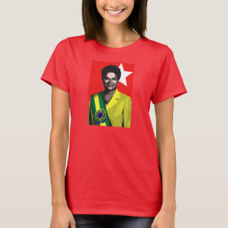 Dilma Presidente 2014年のブラジルEleções Tシャツ