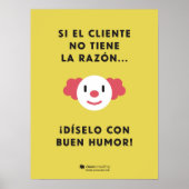 Dilo con humor con descuento ポスター (正面)