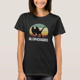 dilophosaurus恐竜の恋人のためのギフト tシャツ