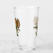 dilophosaurus漫画イラストレーション タンブラーグラス (左)