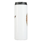 dilophosaurus漫画イラストレーション タンブラー (裏面)