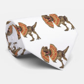 dilophosaurus漫画イラストレーション ネクタイ (ロール)