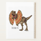 dilophosaurus漫画イラストレーション プランナー手帳 (裏面)