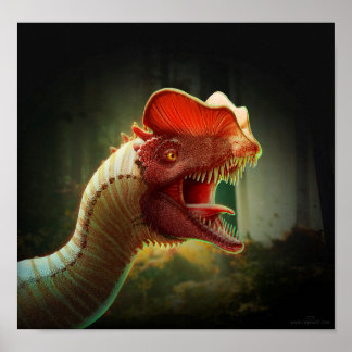 Dilophosaurus poster ポスター