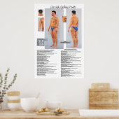 Dim Mak Death Striking Pointsポスター24 X 36 ポスター (キッチン)